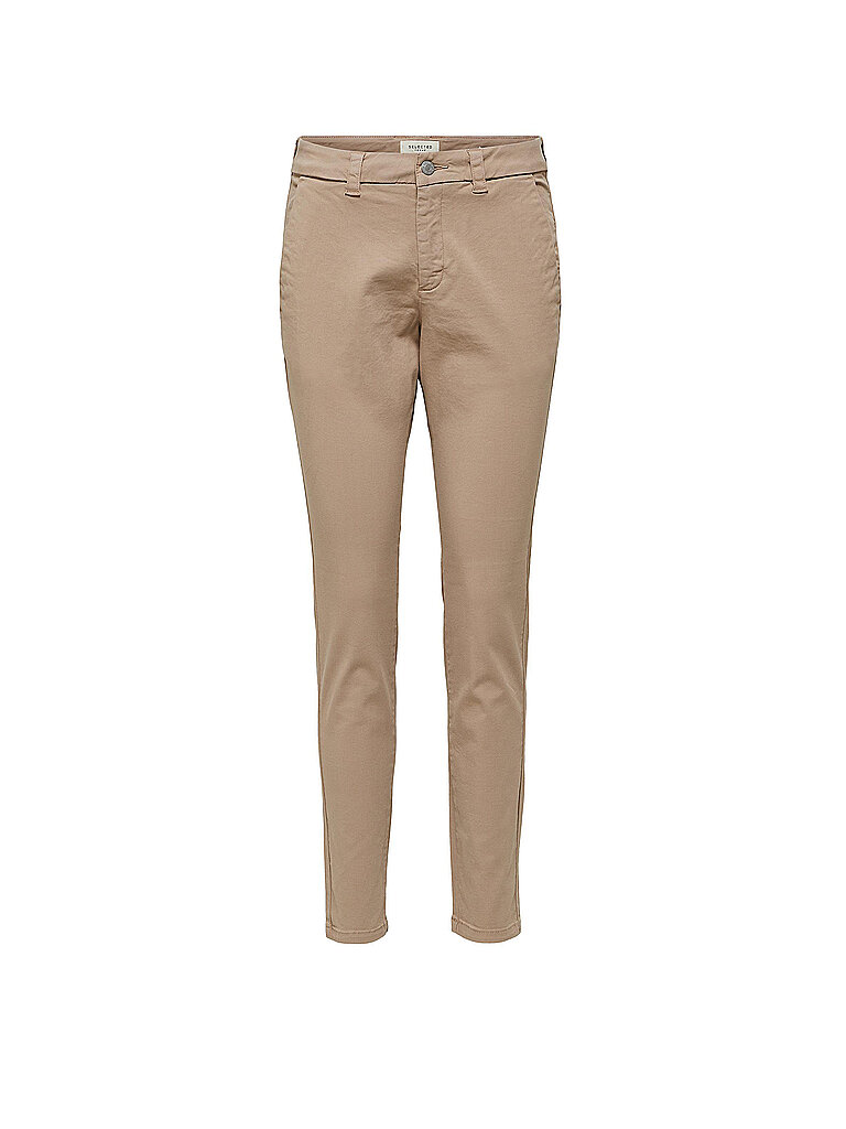 SELECTED FEMME Chino Tapered Fit SLFMILEY  grau | 40